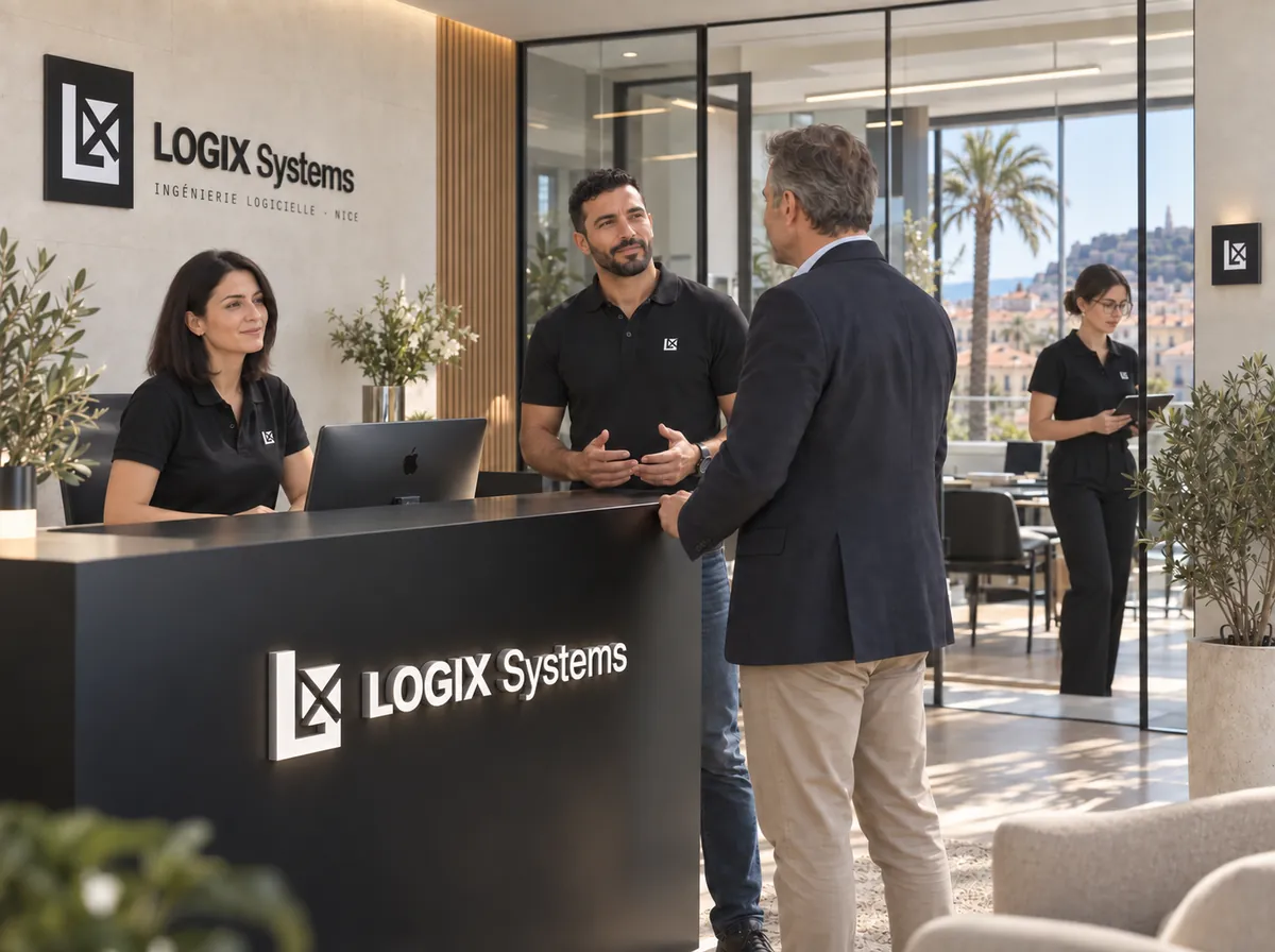 Mise en situation d’un échange de cadrage LOGIX Systems pour un logiciel métier sur mesure